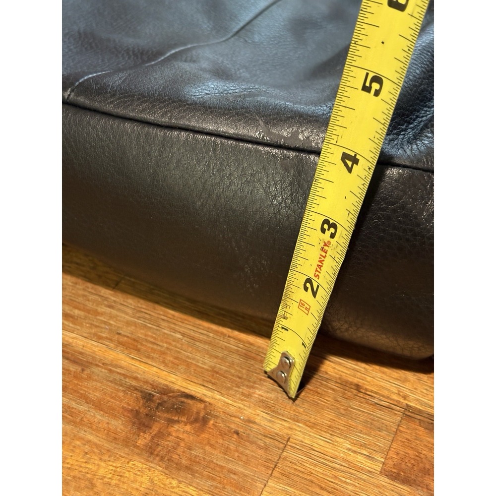 COACH‎ Madison Phoebe Shoulder Bag Hobo Style Leather Purse in Black F35723 - Picture 6 of 16